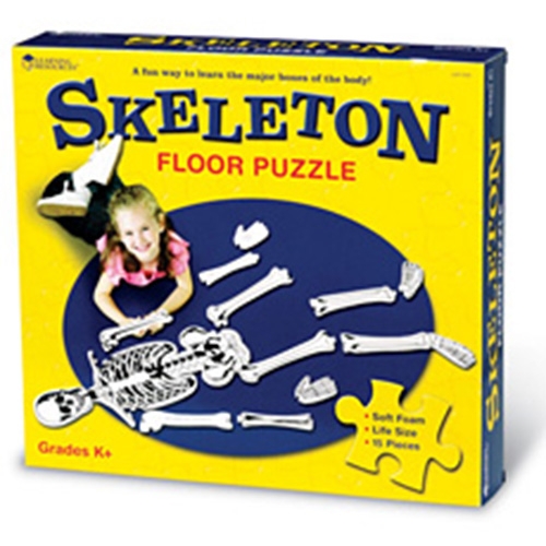 [LER 3332] 인체 골격 대형 퍼즐 Skeleton Floor Puzzle / 인체 탐구 퍼줄 / 인체의 특징 이해