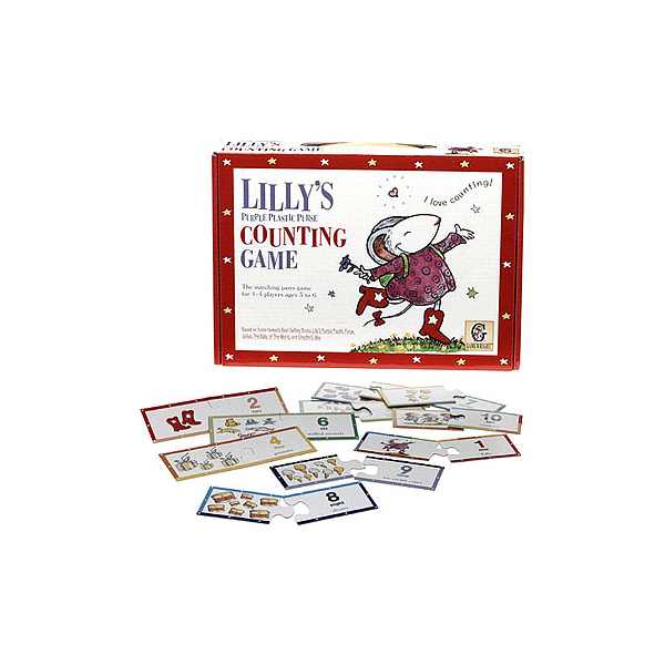 [GW 0306] 릴리의 계산하기 게임 Lilly′s Purple Plastic Purse Counting Game / 수와 양 매칭보드게임 / 수와 양 퍼즐게임