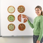 [EDU 5062] 자석 피자 분수 세트 Magnetic Pizza Fraction Demonstration Set (총 24조각)