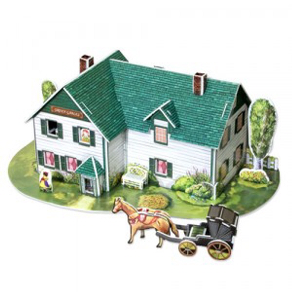 [건물시리즈] 빨강머리 앤의 집 그린게이블즈 /*최소구매 : 5개/ 명작동화 입체퍼즐 / 3D 입체퍼즐 / 조립퍼즐