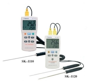 디지털 온도계 (Digital Thermometer) SK-1110, SK-1120 / 대형 액정 디스플레이 장착 / Hold기능