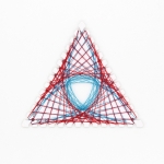 스트링아트 삼각형 (5인용) 5개 / 함수 그래프의 원리 / 도형, 규칙성 / 수학교구