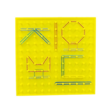 11X11 도형판 (양면 지오보드) 5개 / 양면 지오보드판 / 도형의 개념과 면적, 넓이, 도형의 이동학습