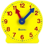 모형시계 소그룹 세트(6개) Big Time™ Geared Mini-Clocks (Set of 6) / 시계판 이용 시간학습