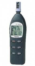[사토] 디지털온습도계 SK-120TRH / 습구온도, 노점온도 측정가능 / 자동꺼짐기능 / 컴팩트한 포켓사이즈
