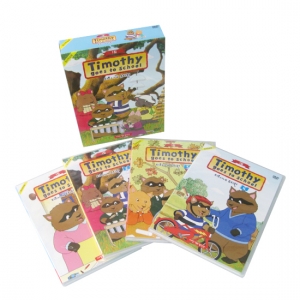 [DVD] 티모시네 유치원(Timothy Goes to School) 1집 4종 세트 / EBS TV 인기방영작! / DVD로 미리 만나는 재미있는 유치원생활!