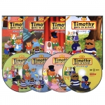 [DVD] 티모시네 유치원(Timothy Goes to School) 2집 4종 세트 / EBS TV 인기방영작! / DVD로 미리 만나는 재미있는 유치원생활!