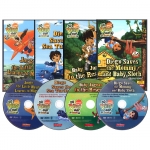 [DVD] 고 디에고 고(Go Diego Go) 1집 4종 세트 / 영어는 기본, 지적 호기심과 자연학습 능력은 쑥~! 쑥~! / EBS 교육방송 인기방영작