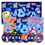 [DVD] 블루스 클루스(Blue's Clues) 1집 6종 세트 / 영어와 EQ를 동시에 향상~! / 수수께끼 게임형식, 다양한 주제별 기초학습 가능~! / 어린이 영어교육 DVD