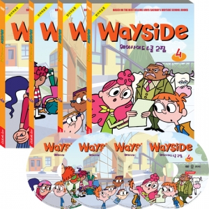 [DVD] 웨이사이드 스쿨(Wayside School) 2집 4종 세트 / 코믹한 학교생활 이야기로 배우는 생생한 회화학습에 탁월~! / 교육용 애니학습 DVD