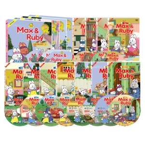 [DVD] 맥스 앤 루비(Max and Ruby) 시즌 1+2+5+6 / EBS 인기방영작 / 정확한 발음으로 쏙~쏙~ 이해되는 영어문장 ~! / 초급영어학습 DVD