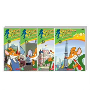 [DVD] 제로니모 스틸턴(Geronimo Stilton) NEW 2집 / 추리력과 창의력 UP! / 생활영어 듣기, 말하기 학습 / 초등영어 교육용 DVD~!