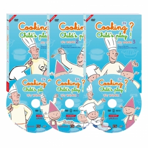 [DVD] 나는 꼬마 셰프(Cooking? Child’s Play!) 2집 / 신나는 요리놀이 영어학습 / 오감만족 레시피로 영어도 맛있게 즐겨요~!