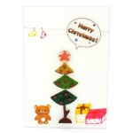 [에코키즈] 크리스마스카드 만들기 - 트리 / 나무공작카드 / 에코카드