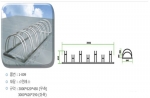 자전거 거치대 (4M 10대분) / 스테인레스재질 / 2M씩 분리,조립가능