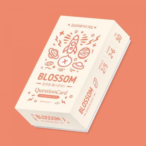 블라썸 퀘스천카드 (Blossom Questioncard) / 테이블 스토리텔링게임 / 흥미진진한 공상대화카드게임