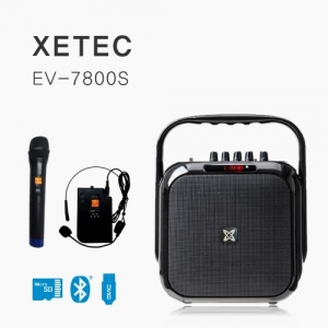 휴대용앰프스피커 EV-9800S *전용가방포함 / 무선휴대용앰프스피커 / 무선마이크 2개, 유선 1개 동시 사용가능