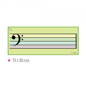 [주은교육] 발오선-낮은음자리표 (미니) / 발오선 스티커 / 신체놀이로 음이름, 계이름을 배워요~!