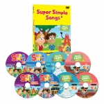 [DVD] 슈퍼심플송 SUPER SIMPLE SONG ABC Phonics & WORD 8종세트(DVD 4장+오디오 4장, 영어대본 온라인제공) / 대문자, 소문자, 음가, 단어학습 / 유아영어 / 초등영어