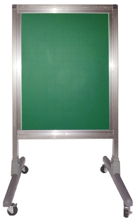 [금강칠판] 교과교실용칠판(60cmX90cm) / 이동식 교실용 녹색칠판 / 바퀴 부착 / 바퀴 고정 가능