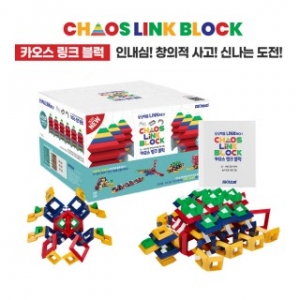 카오스 링크 블럭 6TOP (CLB-6T246P) / 블럭놀이 / 유아블럭놀이 / 창의력, 상상력, 공간지각능력 쑥~쑥!