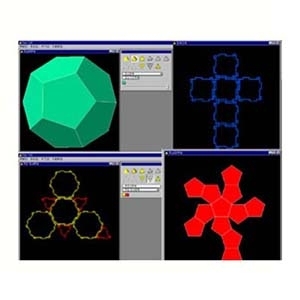 [수학 소프트웨어] 한글판 Poly (개인용) / 다면체 관찰 프로그램