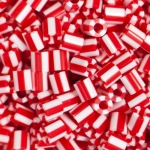 [펄러비즈] 투톤컬러 - 빨강+흰색 / 5mm / 55g (약1,000개입) / 컬러비즈