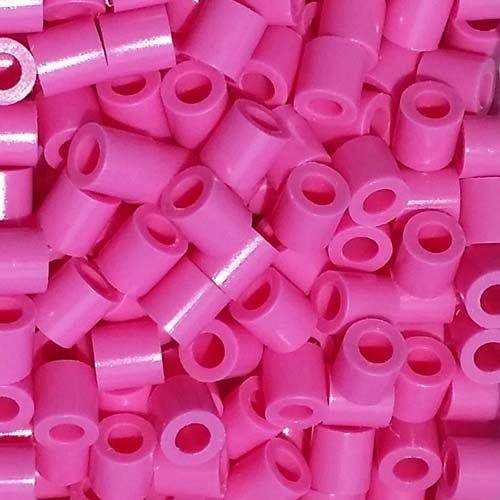 [펄러비즈] 싱글칼라 -핑크- 1kg (약 18,000개입) / 컬러비즈