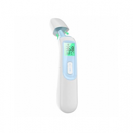 [체온계] 비접촉 체온계 (G1000060626) / 이마&귀&생활온도 측정 / 4가지 컬러로 온도상태 파악