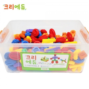 멀티연결블록 350pcs / 관절 연결 블록놀이로 창의력, 소근육 UP~!