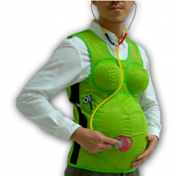 태음형 임신체험복(kim3-658) / 체중증가 체험, 태아의 심장소리 체험, 체온상승 체험