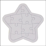 종이 별 퍼즐 (20개) / STEAM 융합교육 / DIY 별 퍼즐 / 나만의 퍼즐만들기