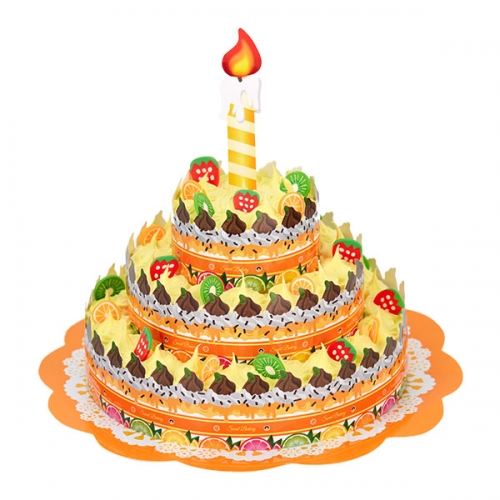 짜요클레이 크림 베이커리 케이크 (3개) / 클레이놀이 / 케이크만들기