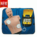 심폐소생술 모형(모니터형)과 교육용 제세동기(T10) 세트/ 심폐소생술모형 / 심장충격기