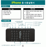 시각장애인용 스마트폰 무선키보드 쿼티케이스 패치 (Qwertycase Patch) / 스마트폰에 부착