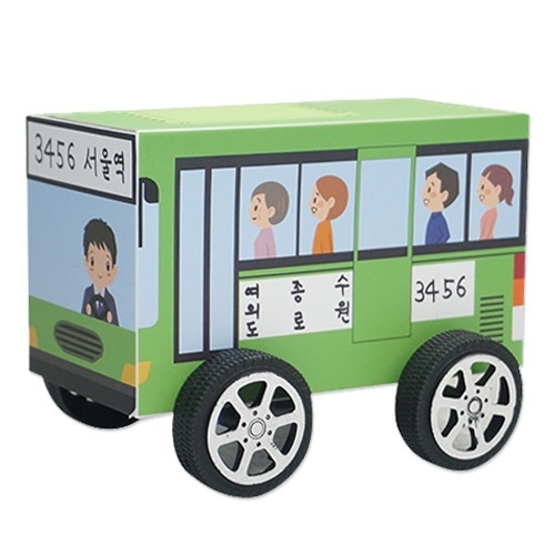 부르릉 달리는 버스(4인용) / 교통안전교육 / 버스타기 안전교육