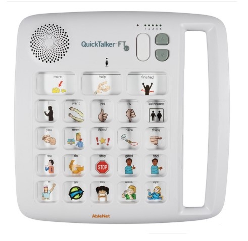 [의사소통기기] 퀵토커 페더터치 23 QuickTalker FeatherTouch 23 / 의사소통보조기기