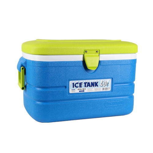 아이스박스 40L 블루/ ICE TANK/ 1년 AS보장/ 강력한 보온력, 보냉력