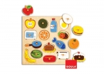 GOULA 안과밖퍼즐 / 과일, 음식,주방용품 속과겉 맞추기 퍼즐놀이