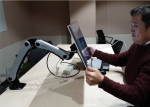저시력 시각장애인용 27인치 4K 거치형 모니터 / 저시력용 모니터 / 시각장애인용 모니터