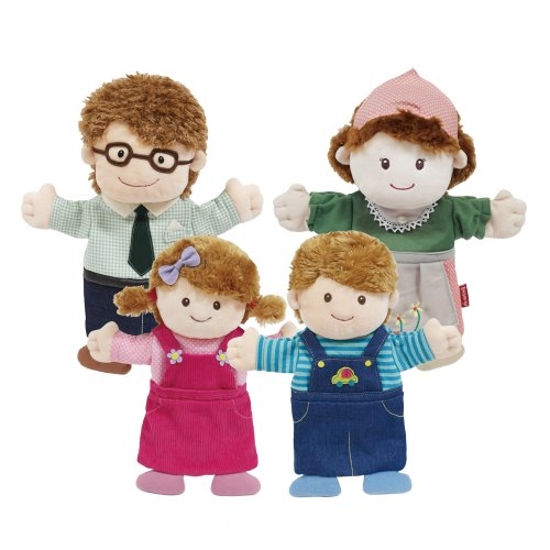 [역할놀이] 손인형 행복한 우리가족 4종 / 구연동화인형 / 대가족손인형