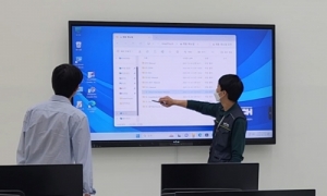 스마트 전차칠판 86인치 (STC-86IR13) *배송,설치무료(**도서산간지역 별도) / 구글EDLA / IR센서 전자칠판 / 난반사 강화유리