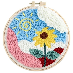 DIY 자수콕콕-꽃 *최소수량 5개  **종류별 구매가능 / 자수놀이