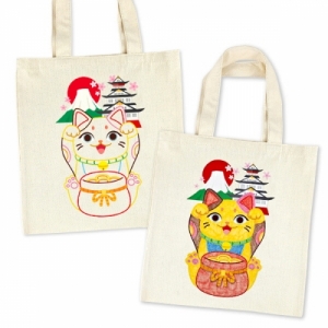 에코가방 채색그리기-세계문화 일본 *최소수량 10개 (**중국,이집트,러시아 혼합선택가능) / 에코백만들기