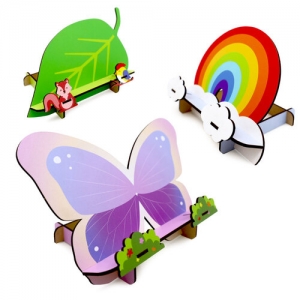 독서 거치대(독서대) 만들기(컬러UV형) 나비,무지개,나뭇잎(택1) *최소수량 5개 **혼합선택가능