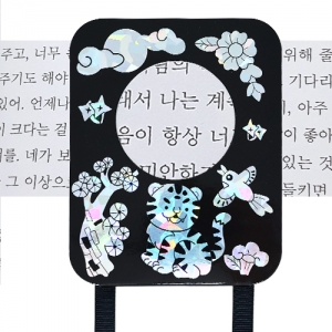 실버-민화 자개 돋보기목걸이(4인용) *최소수량 3개 / 시니어프로그램 / 치매예방두뇌활동 / 복지관어르신수업