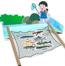 여름계곡 물고기 그물잡기(4인용) *최소수량 2개 / 여름추억만들기