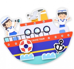 넘실넘실 유람선 오뚝이 (4인용) *최소수량 3개