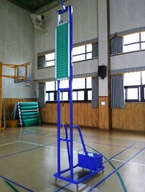 서전트점프대이동식 WDT-8319 / 바퀴부착 이동식 점프측정기