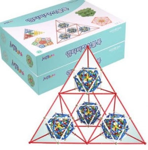 정다면체순환 2단계 MTB 엠티비 자석블록(블럭)창의교구 세트